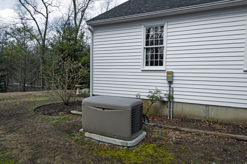 Generator Installed Near Home